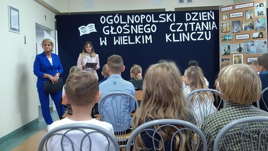 Wielki Klincz: Dzień Głośnego Czytania w bibliotece promuje magię książek