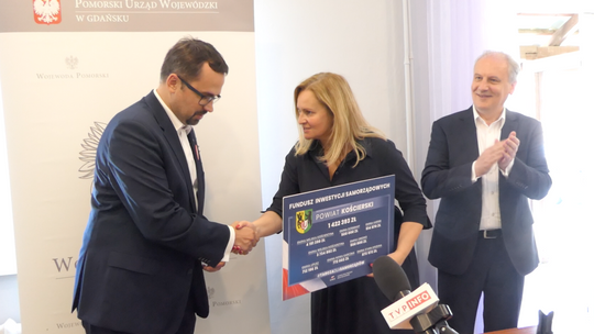 12 milionów na inwestycje dla kościerskich samorządów