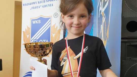 6-letnia mistrzyni szachowa z Kościerzyny
