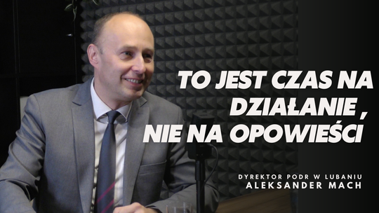Aleksander Mach o nowym otwarciu w kościerskiej PO