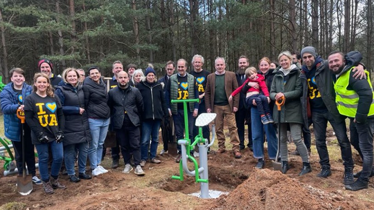 Angielscy parlamentarzyści odwiedzili Wygonin