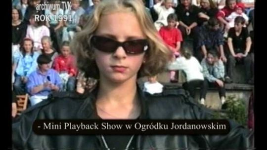 ARCHIWUM 1991 r. - Mini Playback Show w Ogródku Jordanowskim
