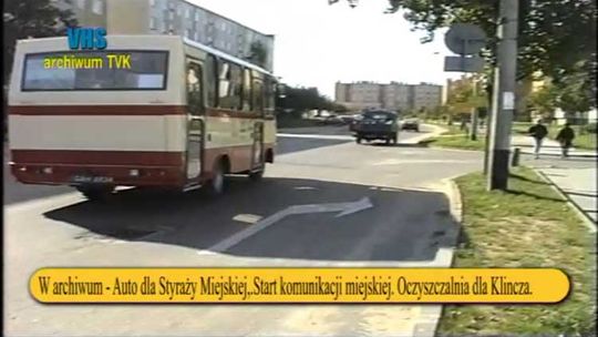 ARCHIWUM - start komunikacji miejskiej w Kościerzynie