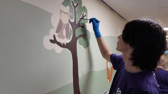 Bajkowa metamorfoza oddziału dziecięcego w kościerskim szpitalu