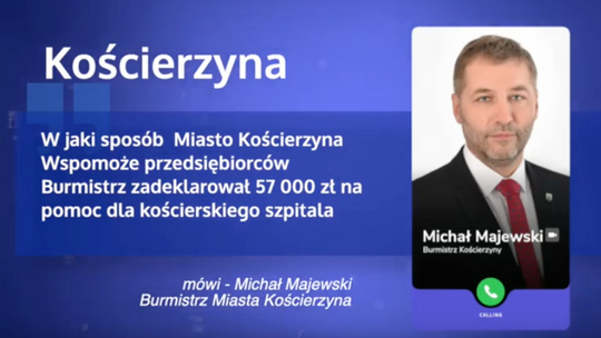 Burmistrz Kościerzyny mówi o sytuacji w mieście
