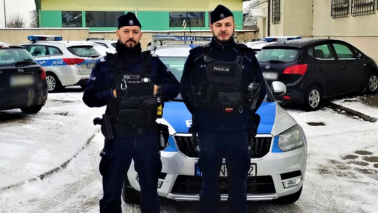 Chciała się otruć. Policjanci zdążyli z pomocą