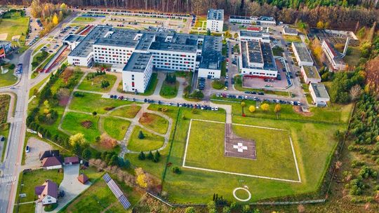 Ciężkie śmigłowce wylądują w Kościerzynie.Kościerski szpital z gigantyczną dotacją
