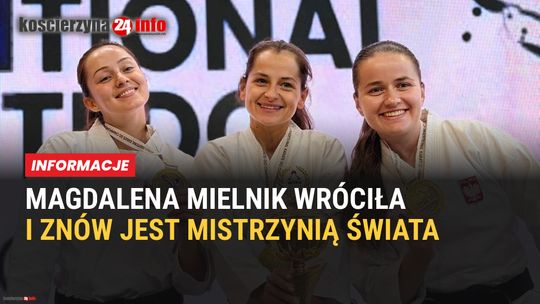 Czternasty medal mistrzostw świata Magdaleny Mielnik. Złoto drużyny kata w Chorwacji