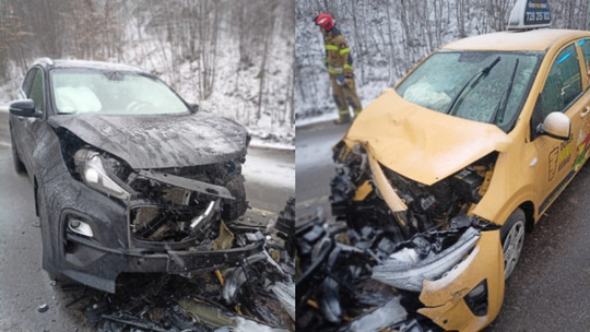 Cztery wypadki w jeden dzień! Koszmar na drogach powiatu kościerskiego