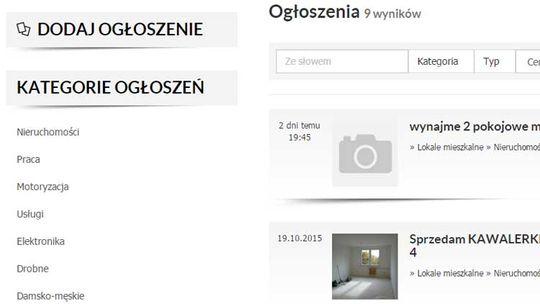 Dodaj ogłoszenie ZA DARMO! Dodaj ogłoszenie ZA DARMO!
