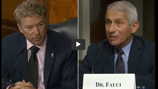 Dr Rand Paul do dr Fauci: Igracie z Matką Naturą