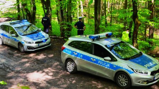 Dramatyczne poszukiwania w lesie: Pijana matka zgubiła się z 9-letnią córką