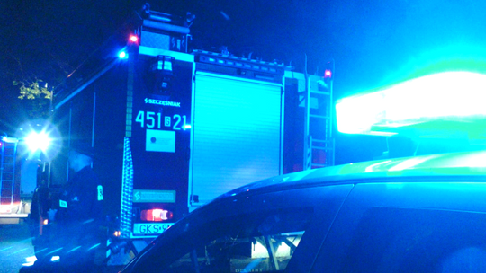 Ewakuacja budynku wielorodzinnego