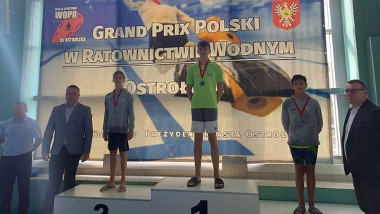 Filip Komar z Aqua Sport - najlepszym ratownikiem