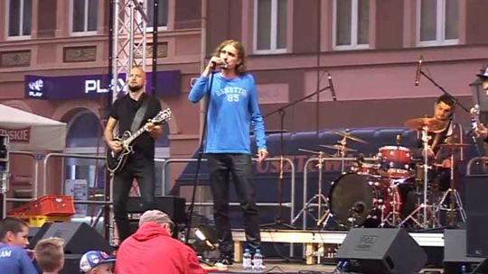 Gienek Loska Band na kościerskim rynku