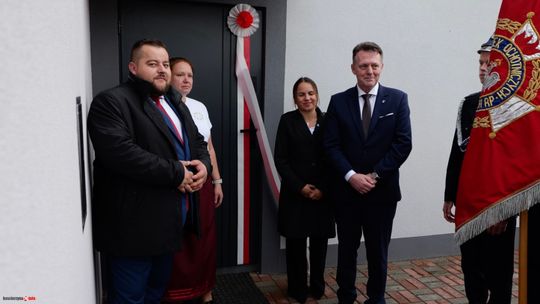 Gmina Dziemiany: OSP Raduń z drugim boksem garażowym, sala wiejska po modernizacji