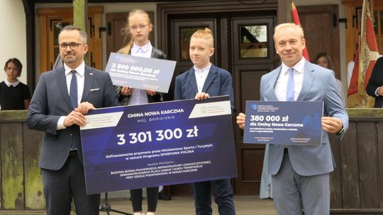 Gmina Nowa Karczma otrzymuje miliony na rozwój szkolnictwa i OSP