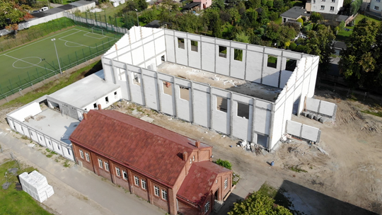 Hala sportowa przy "Budowlance" rośnie w oczach