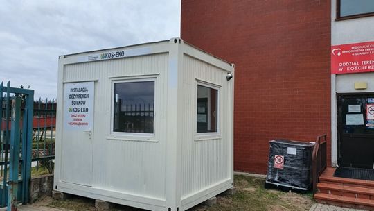 Instalacja dezynfekcji ścieków w kościerskim szpitalu