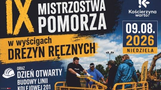 IX Mistrzostwa Pomorza w Wyścigach Drezyn Ręcznych już 9 sierpnia w Kościerzynie