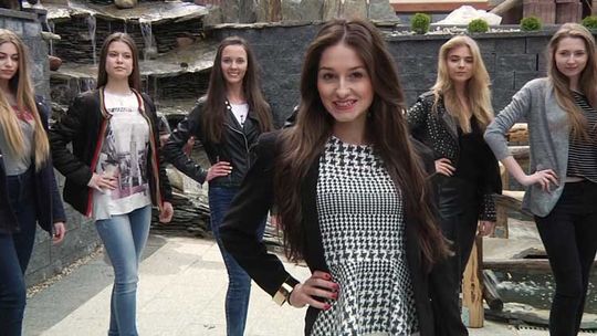 Kandydatki na Miss ćwiczyły w Grabówku