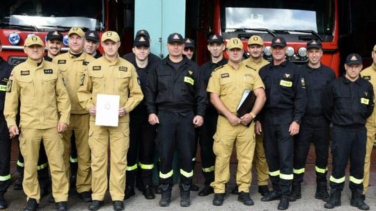 Kapitan Mateusz Szmaglik nowym dowódcą Jednostki Ratowniczo-Gaśniczej w Kościerzynie