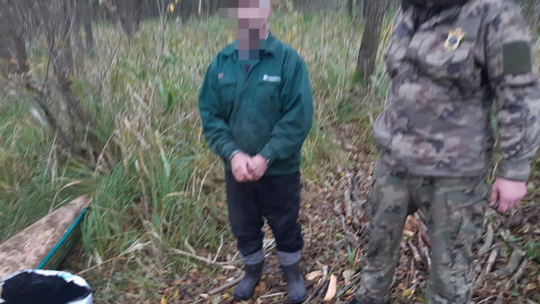 Kolejny kłusownik w rękach strażników