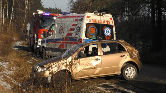 Kolejny wypadek na trasie do Skorzewa