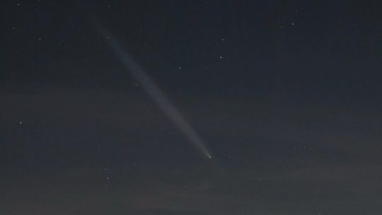 Kometa Tsuchinshan-ATLAS nad Kościerzyną – Niezwykłe zdjęcie od naszej czytelniczki