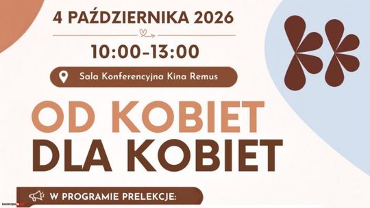 Konferencja „Od kobiet dla kobiet” w Kościerzynie. Urolog i seksuolog w Kinie Remus