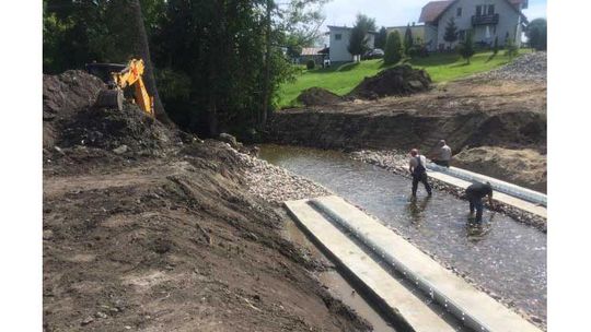 Korne. Budują nowy most