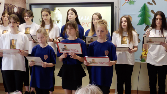 Korne.Uczcili Rotmistrza Pileckiego