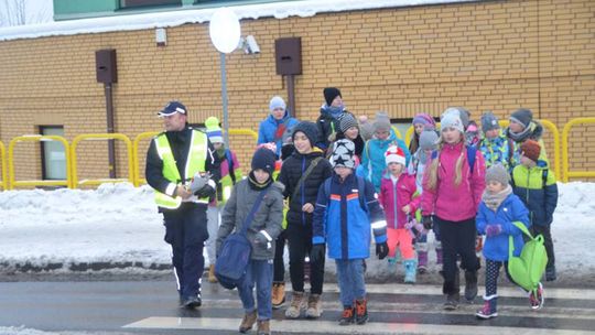 Kościerzyna. Działania "Bezpieczny pieszy"! (ZDJĘCIA)