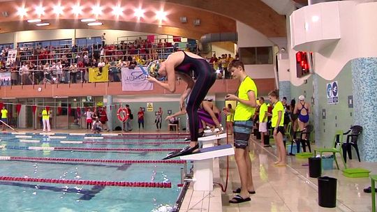 Kościerzyna. Finały Klubowego Pucharu Polski w pływaniu w płetwach za nami. UKS MANTA na 7. miejscu