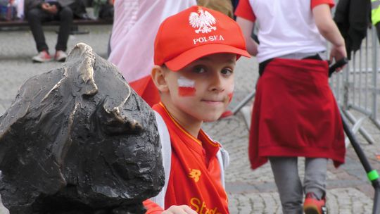 Kościerzyna kibicowała Polakom