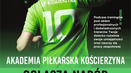 Kościerzyna. Nabór do grup piłkarskich