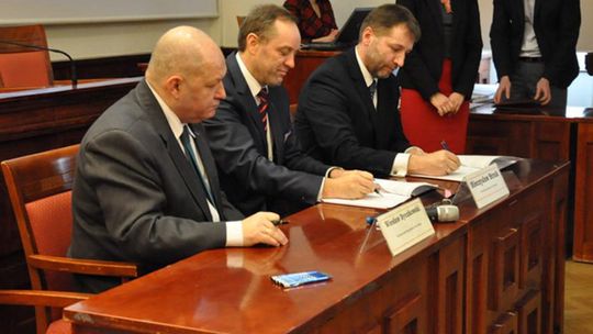 Kościerzyna. Podpisanie dofinansowania na zmianę oświetlenia