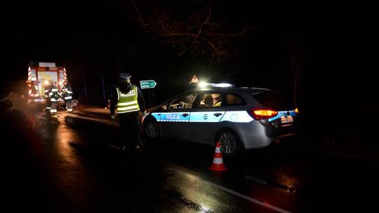 Kościerzyna. Policjanci wyjaśniają okoliczności wypadku