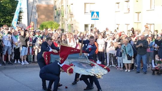 Kościerzyna powitała uczestników 350. Pieszej Pielgrzymki do Wejherowa