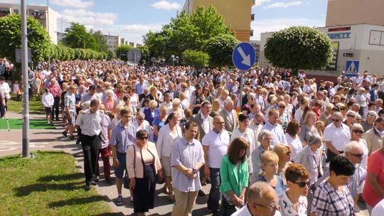 Kościerzyna. Procesja Bożego Ciała