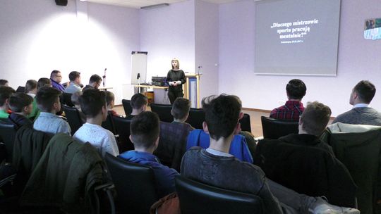 Kościerzyna. Spotkali się z psychologiem sportu!