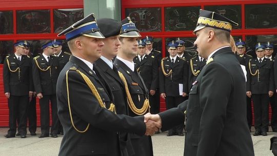 Kościerzyna. Uhonorowali kościerskich strażaków