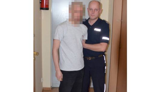 Kościerzyna - wpadł na kradzieży butów