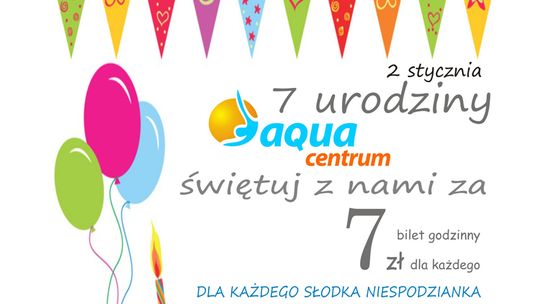 Kościerzyna. Zapraszamy na 7. urodziny basenu!