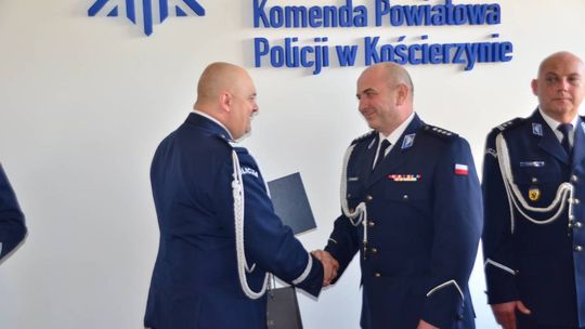 Kadrowe przetasowania w kościerskiej Policji: Kim jest nowy komendant?