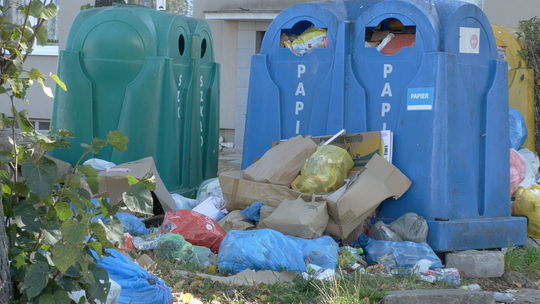 Kościerzyna.Bałagan na Kartuskiej