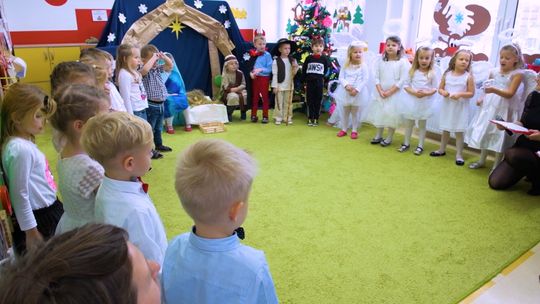 Kościerzyna.Jasełka w przedszkolu