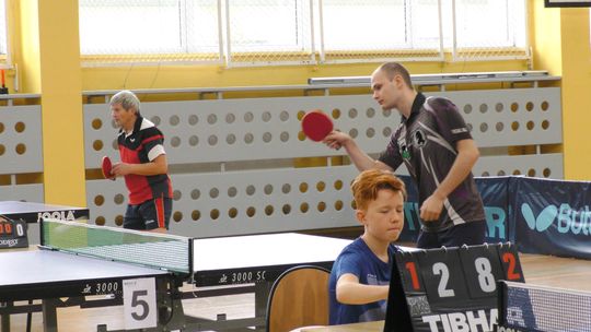 Kościerzyna.Turniej tenisa stołowego w "Szóstce"