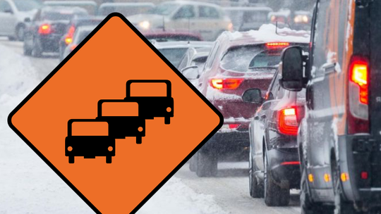 Koscierzyna.Wahadło na ul.Kartuskiej