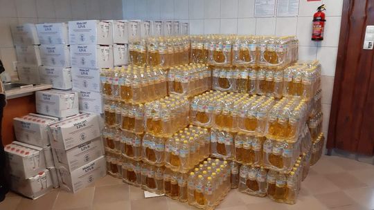 Kościerzyna.Wydano paczki żywnościowe dla potrzebujących